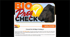 Desktop Screenshot of biopregcheck.com